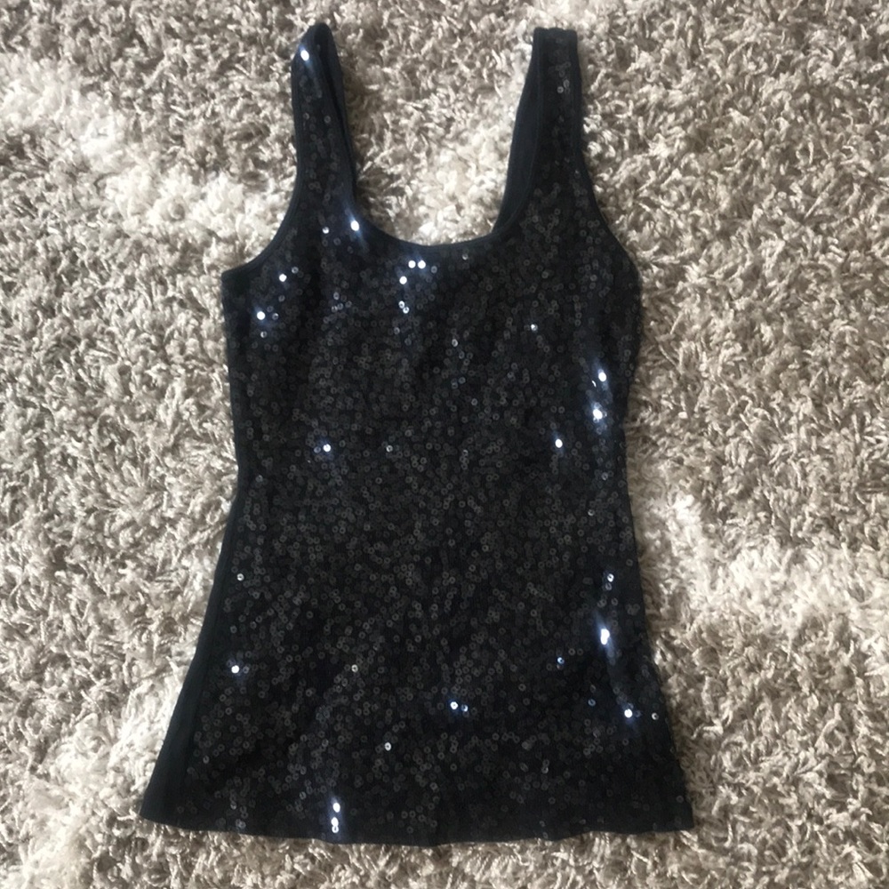 Express sequin tank
